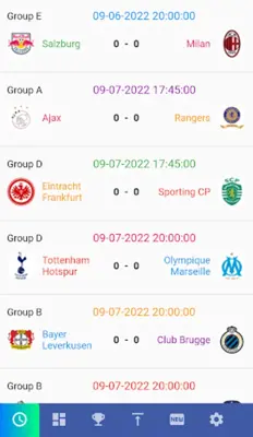 Champions League android App screenshot 3